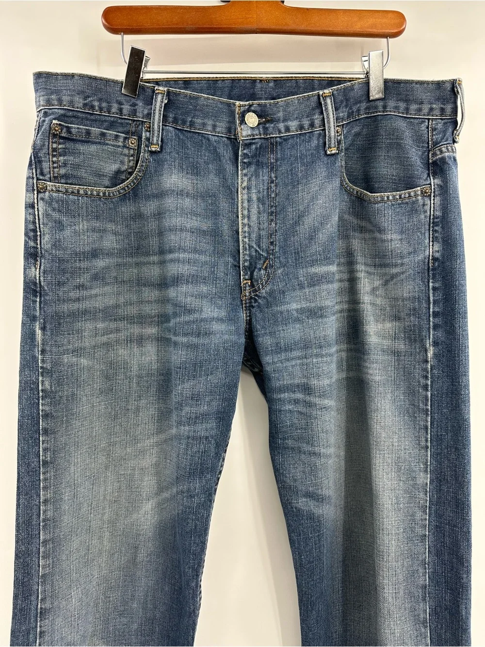 Levi's 569 Blue Straight-Leg Jeans 34x34